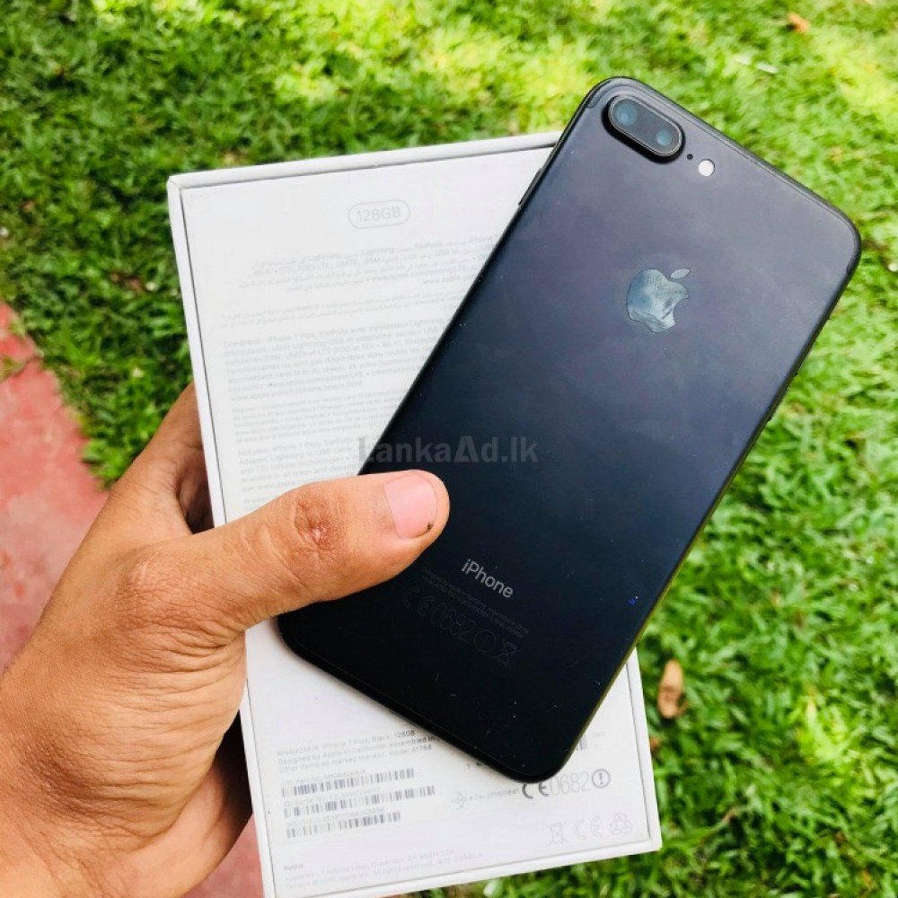 Apple Iphone 7 Plus 128gb Matte Black Weligama