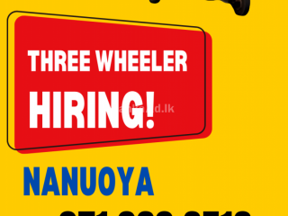 Three wheel hires Nanuoya