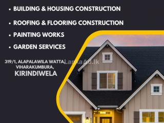 Building construction Kirindiwela