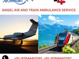 Angel Air and Train Ambulance Service in Patna for Emergency Medical Care