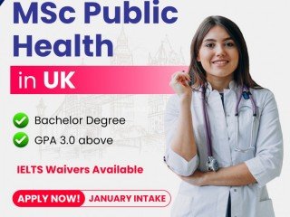 Study in the UK! Apply now for MSc Public Health program!