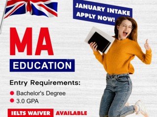 Study in the UK! ????✨ Join our MA in Education program