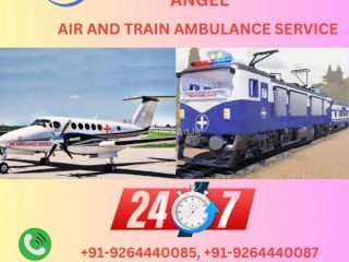 Angel Air and Train Ambulance Service in Delhi Provide Transportation Help for Patients